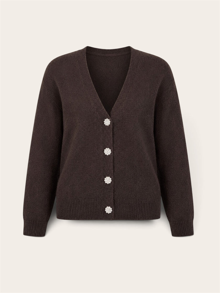 Vest Claudia Bruin