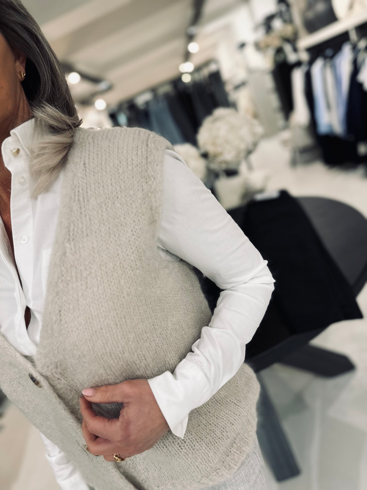 Spencer vest Julia beige