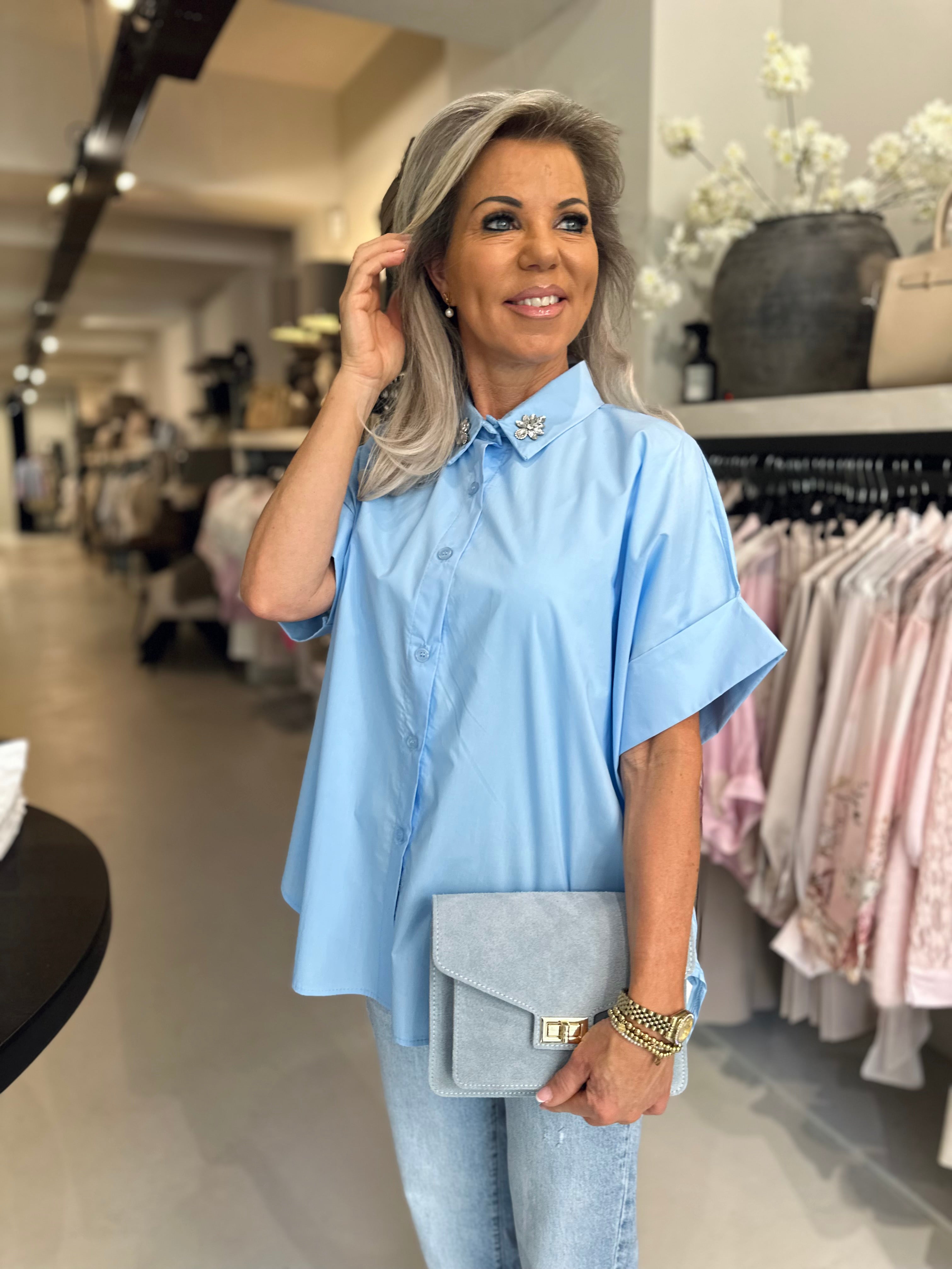 Blouse Strass