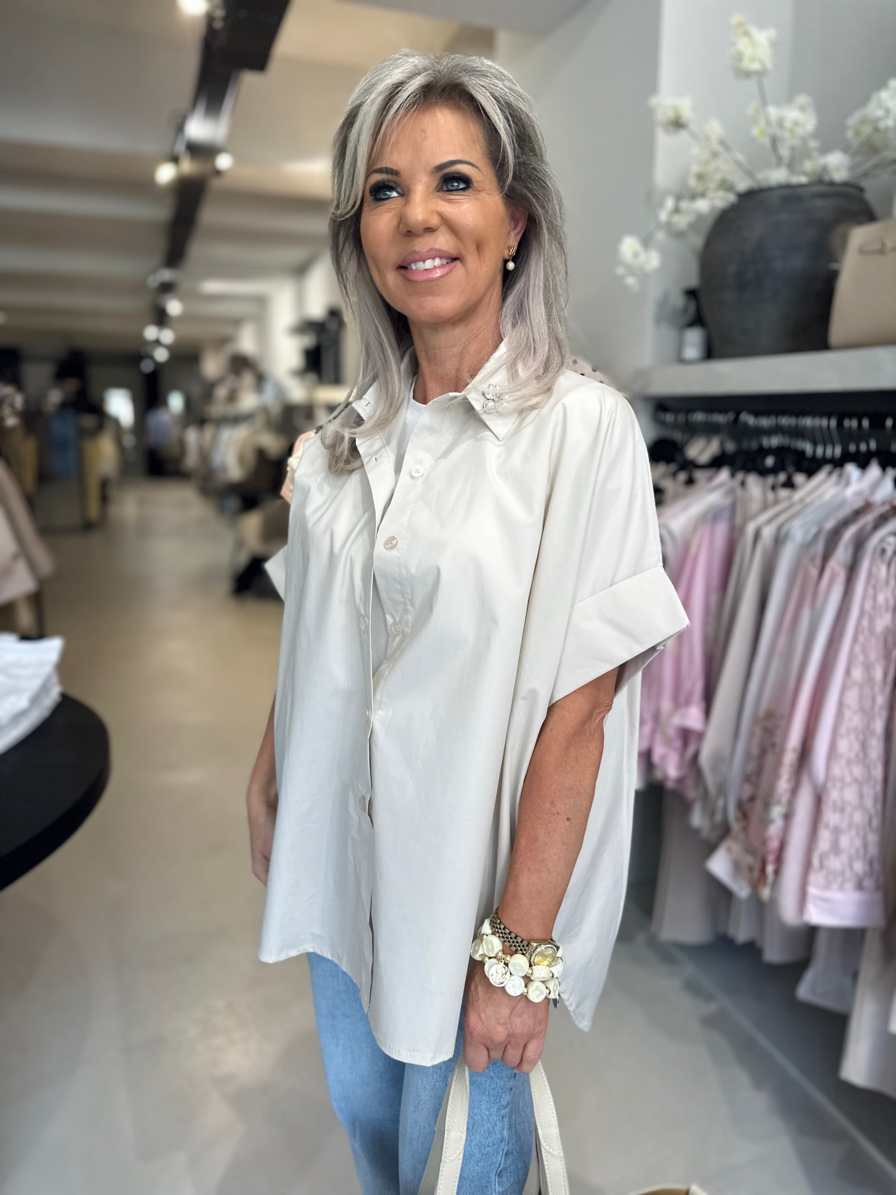 Blouse Strass