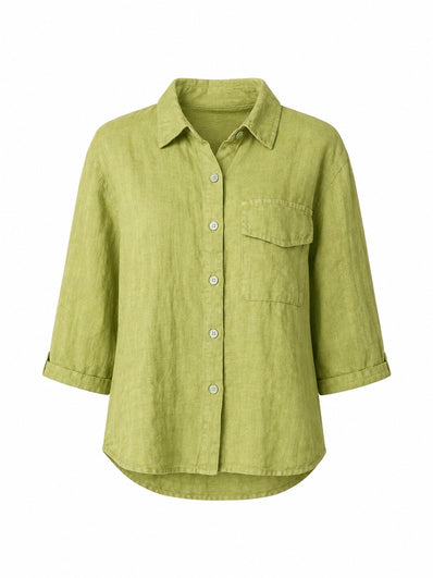 Blouse Olijf