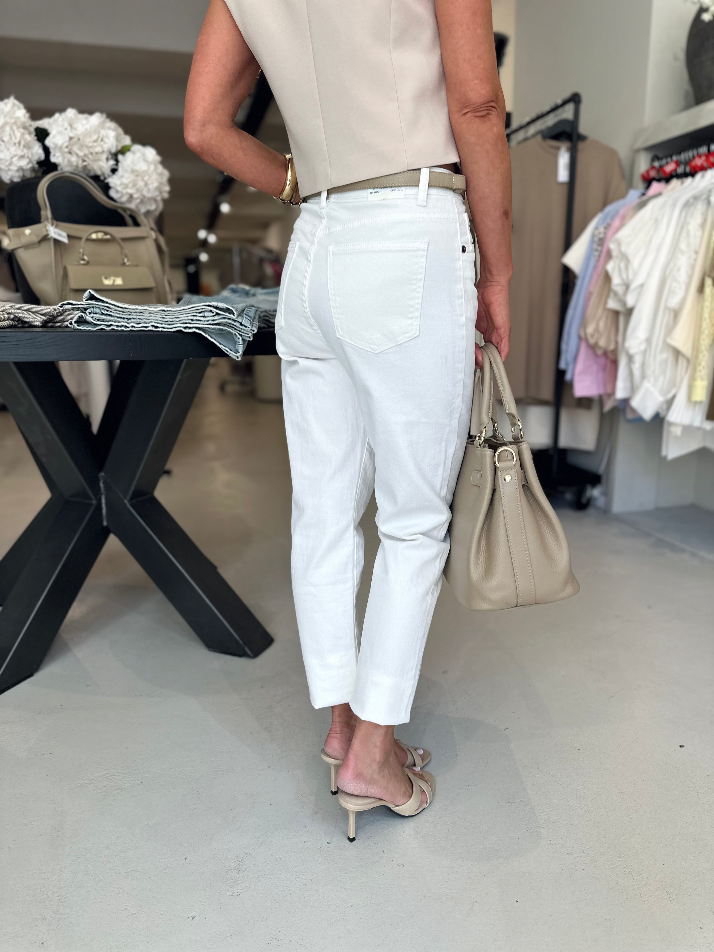 Jeans Laura off white