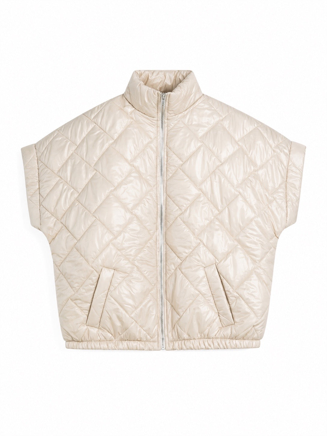 Bodywarmer Fem beige