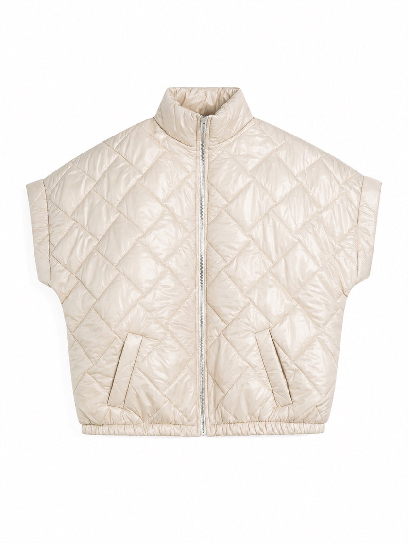 Bodywarmer Fem beige