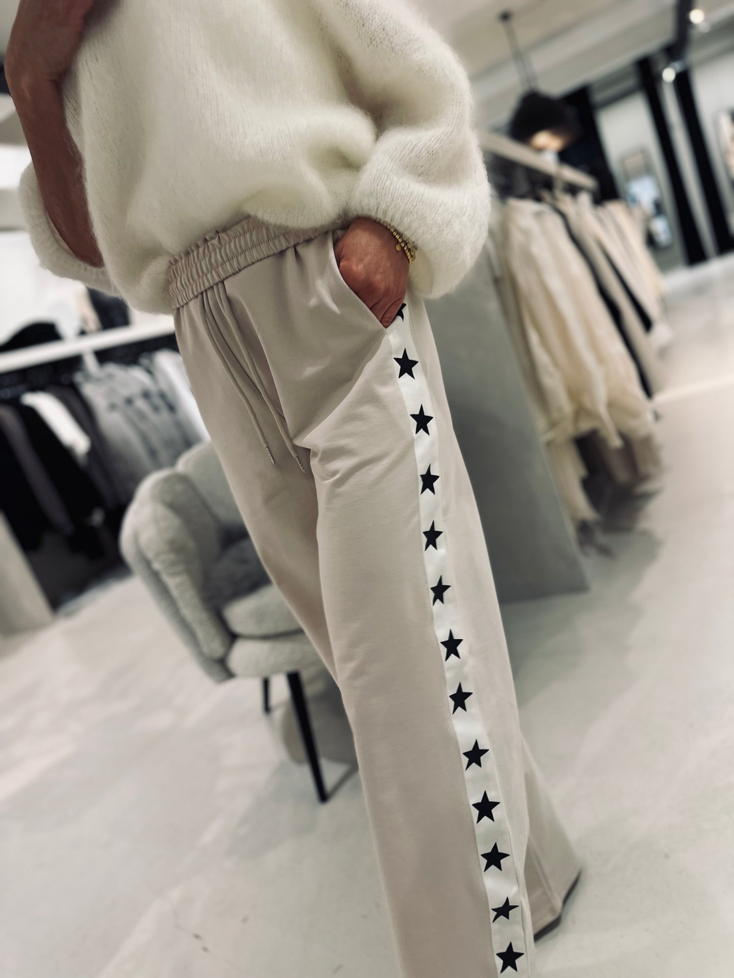 Pantalon Star beige