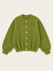 Vest Mohair Olijf