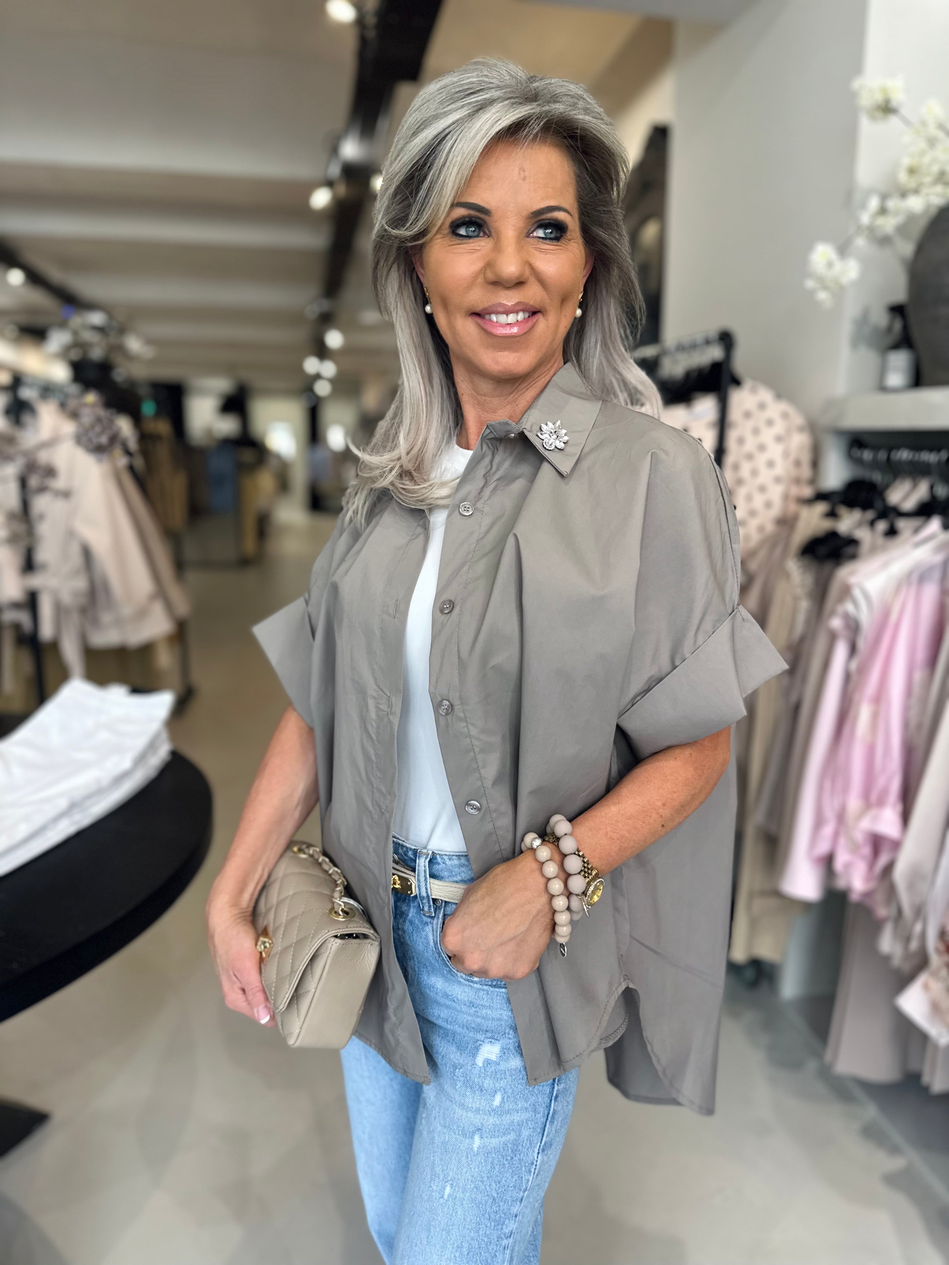 Blouse Strass