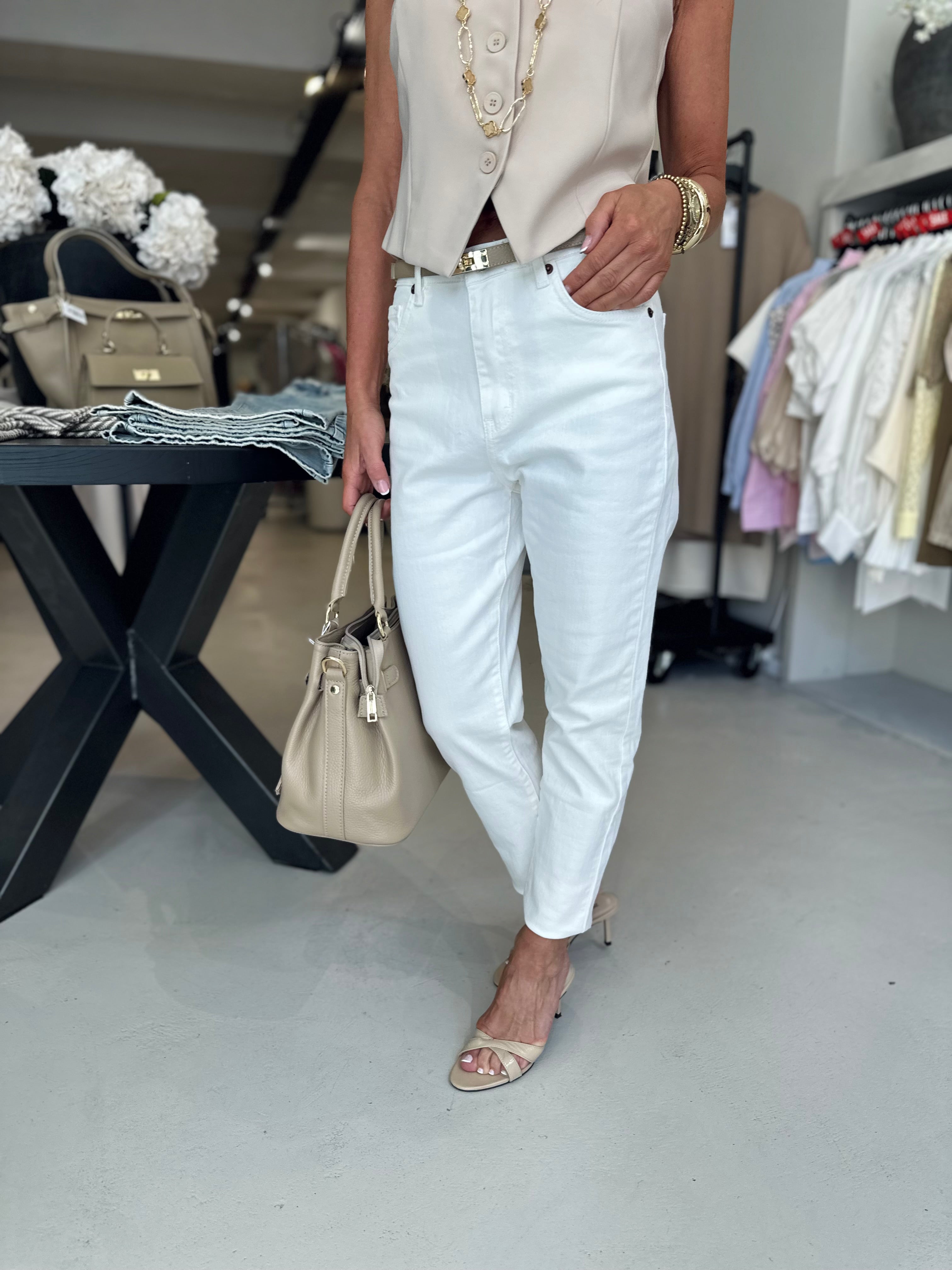 Jeans Laura off white