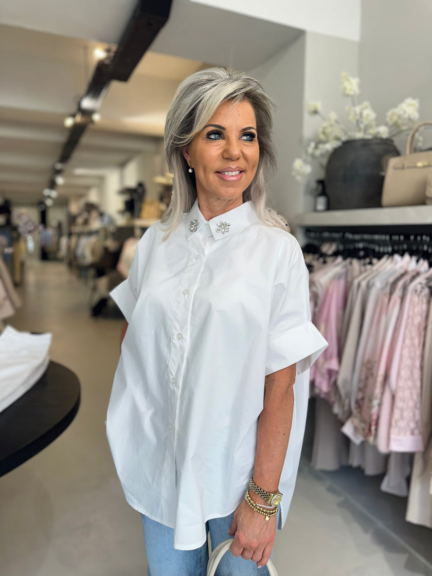 Blouse Strass