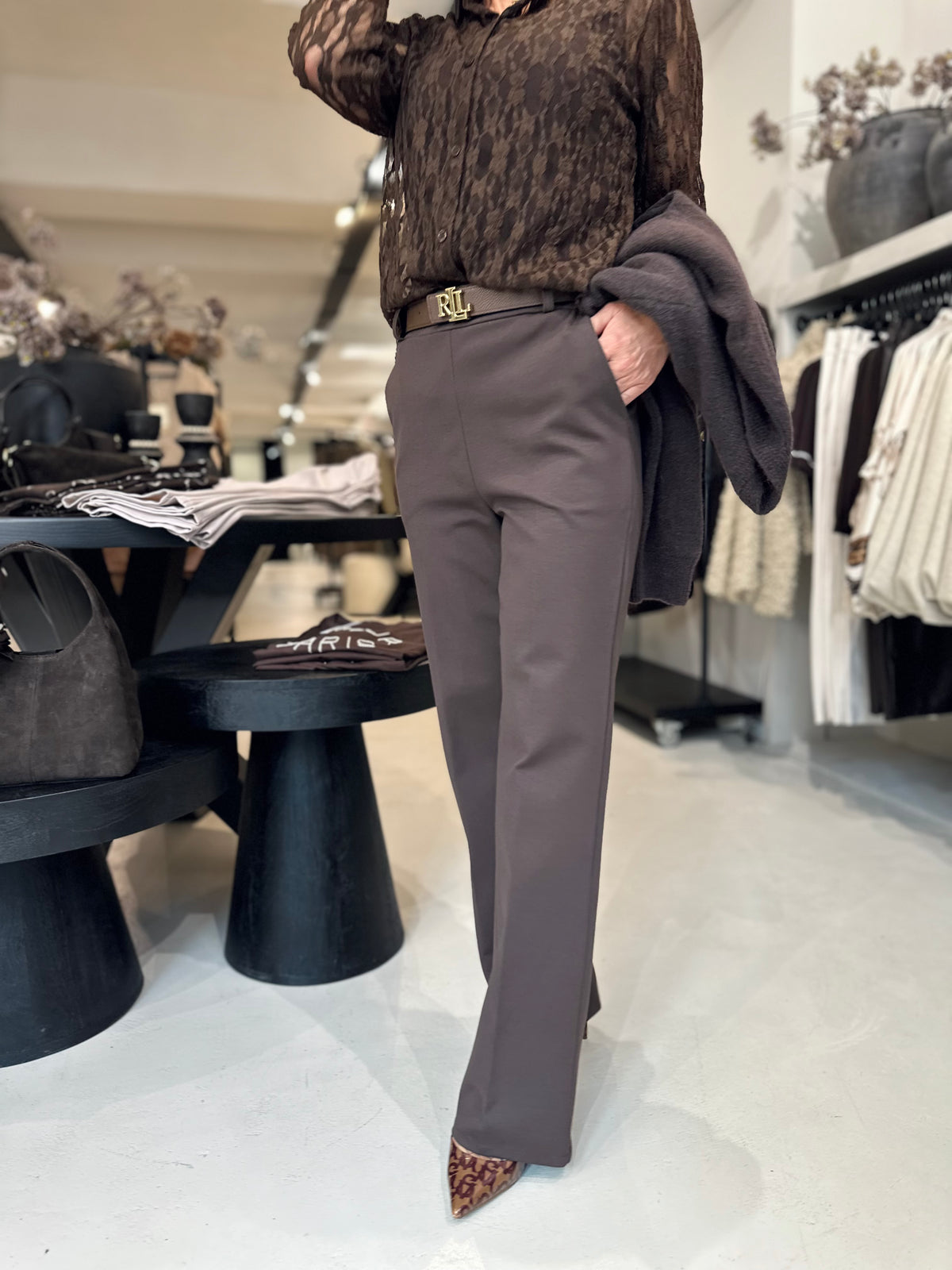 Pantalon Petra Bruin