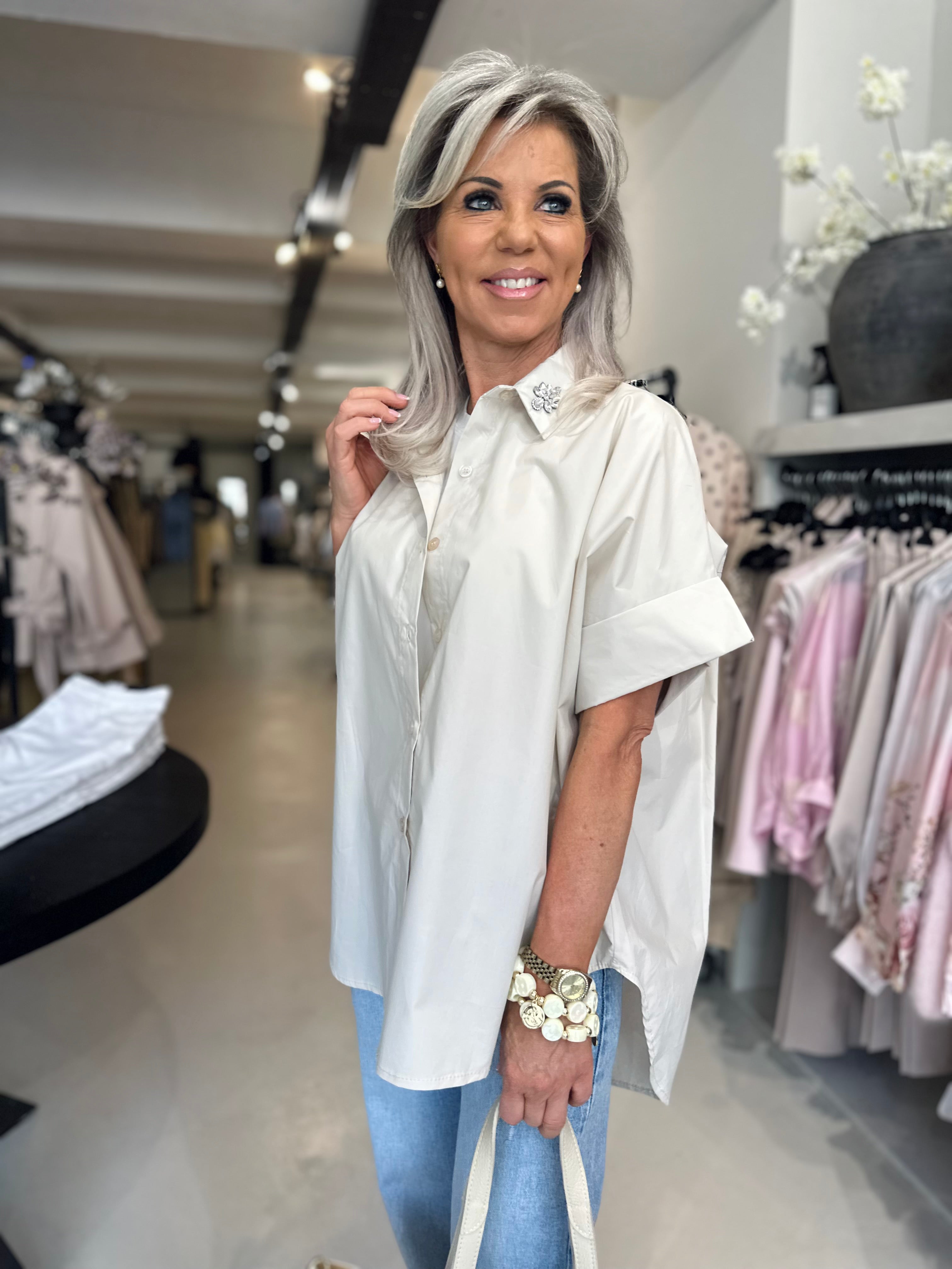 Blouse Strass