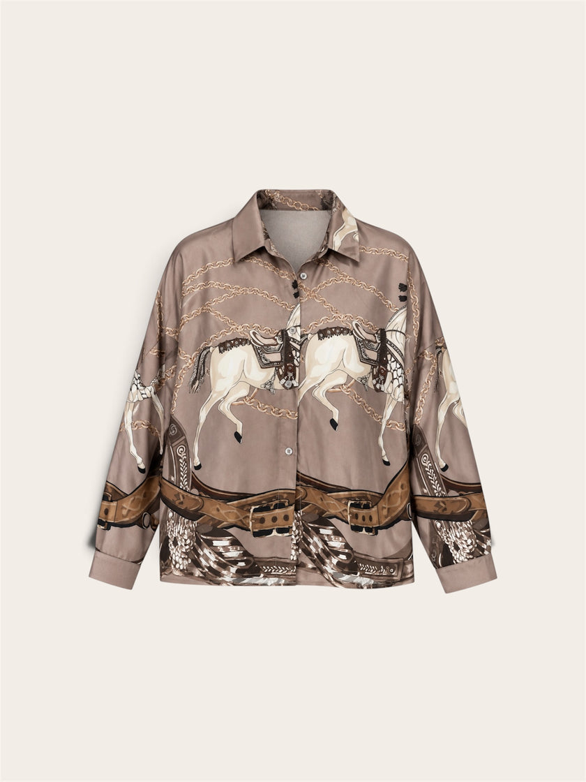 Blouse Natasja Taupe