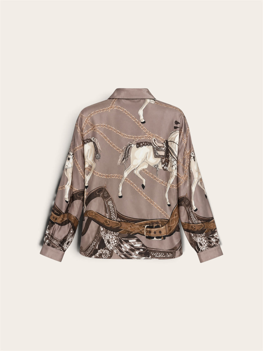 Blouse Natasja Taupe