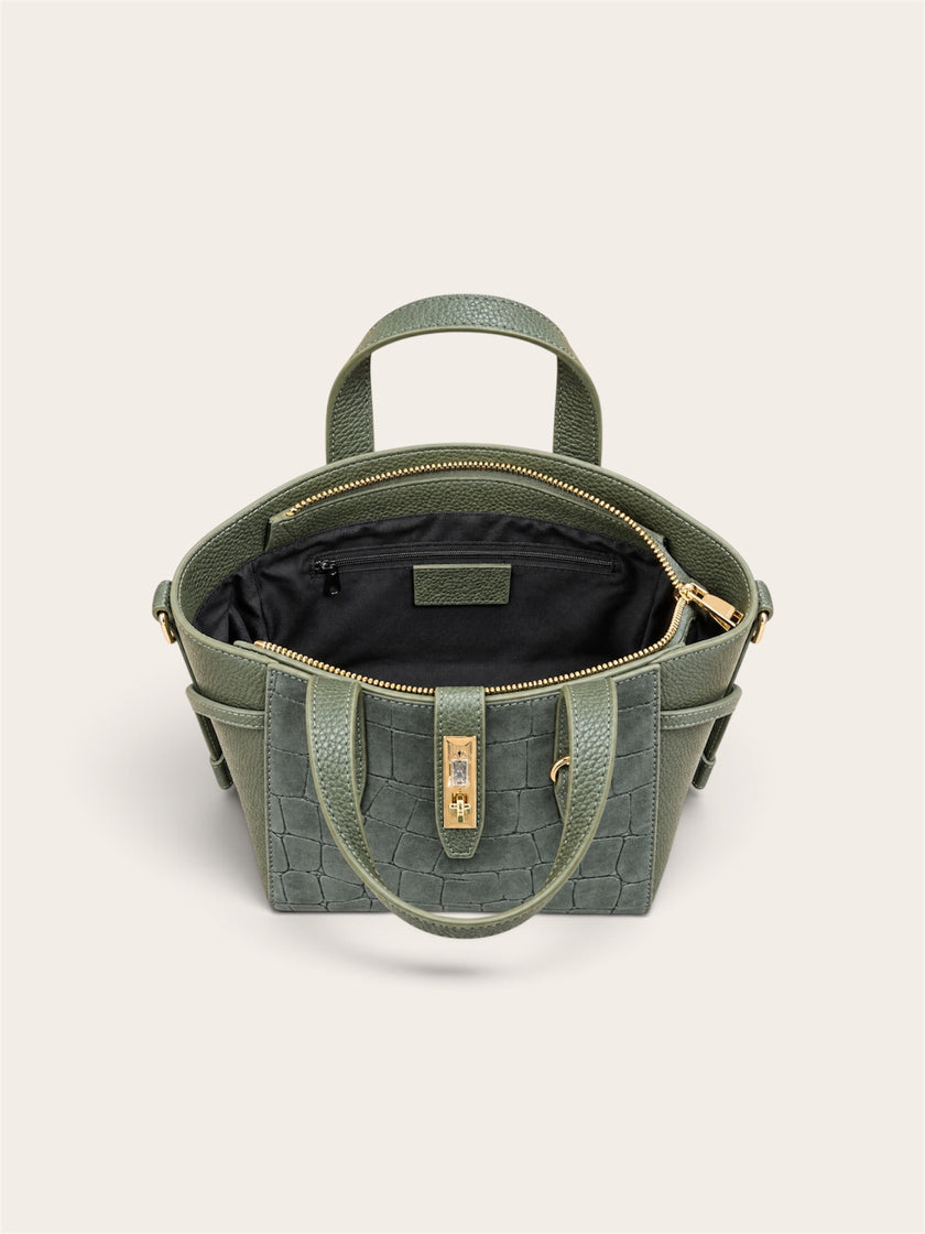 Leren Tas Rosalie Groen