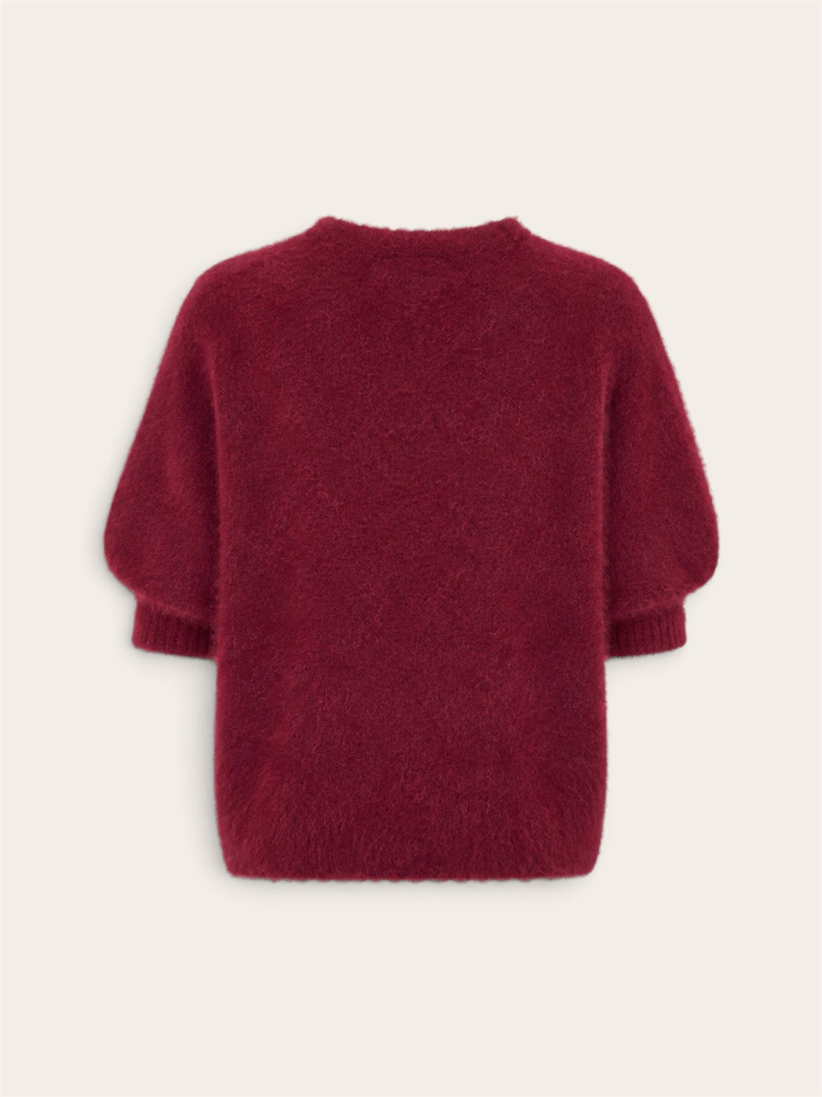 Vest San Mohair bordeaux