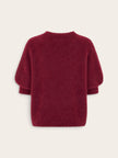 Vest San Mohair bordeaux
