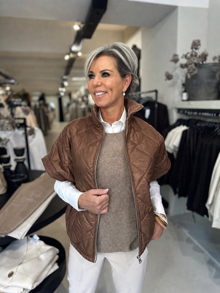 Bodywarmer Fem Bruin