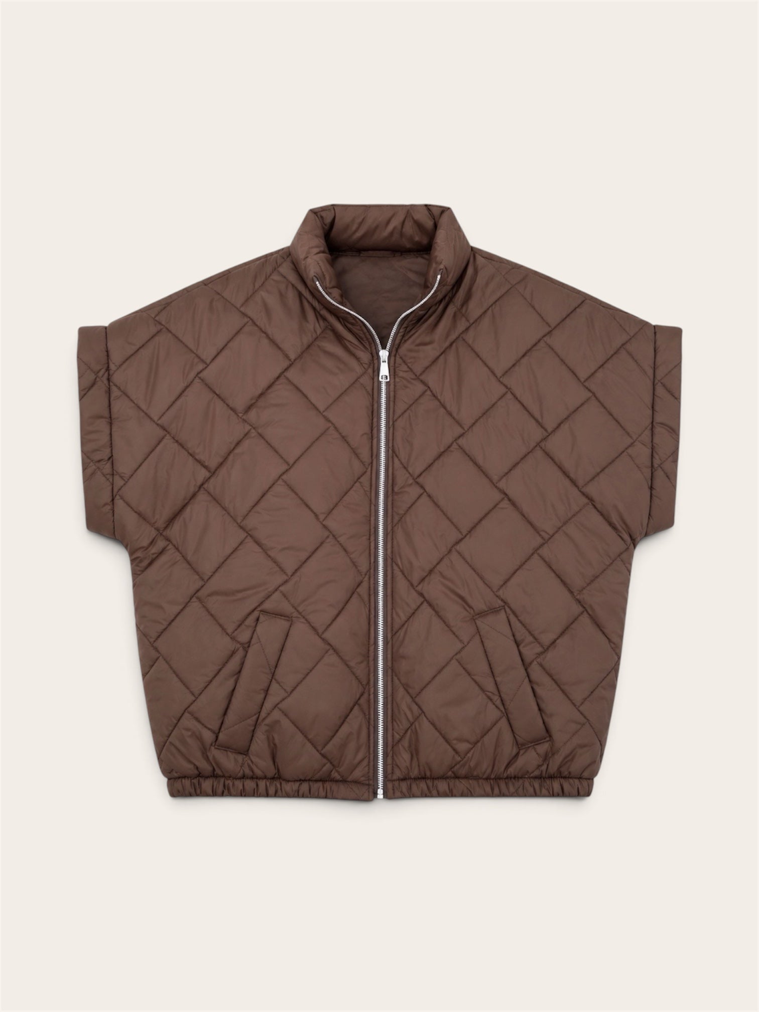 Bodywarmer Fem bruin