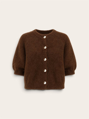 Vest San Mohair Bruin