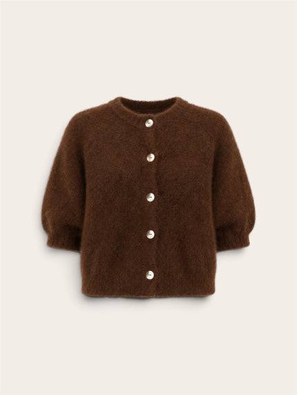 Vest San Mohair Bruin